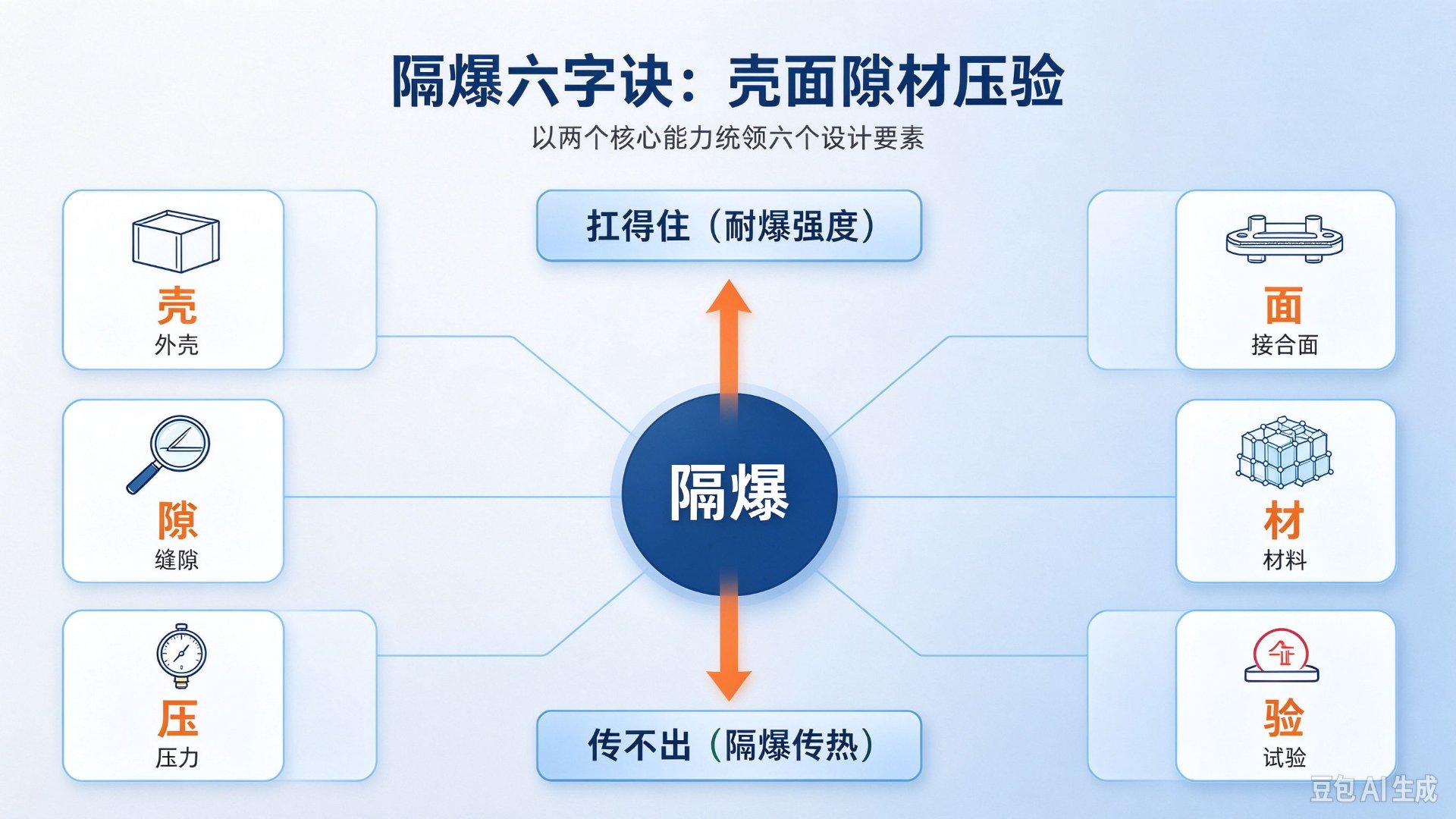 "壳面隙材压验"六字诀思维导图