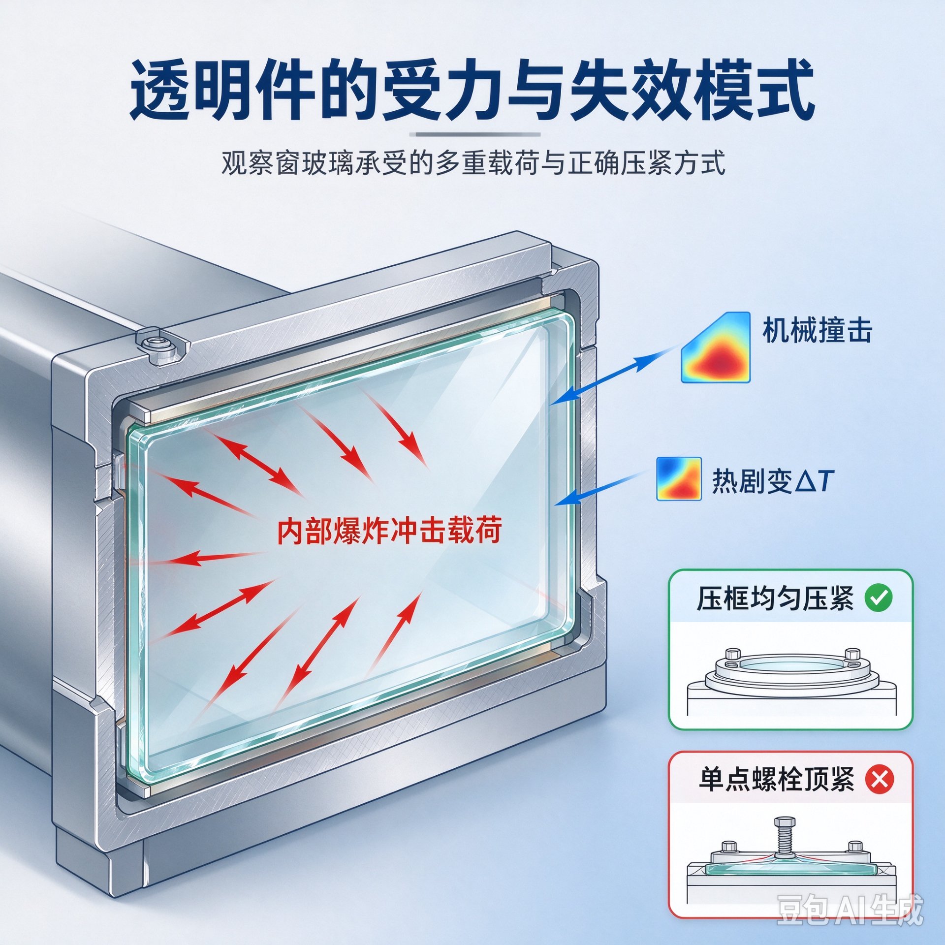 透明件的受力与失效模式