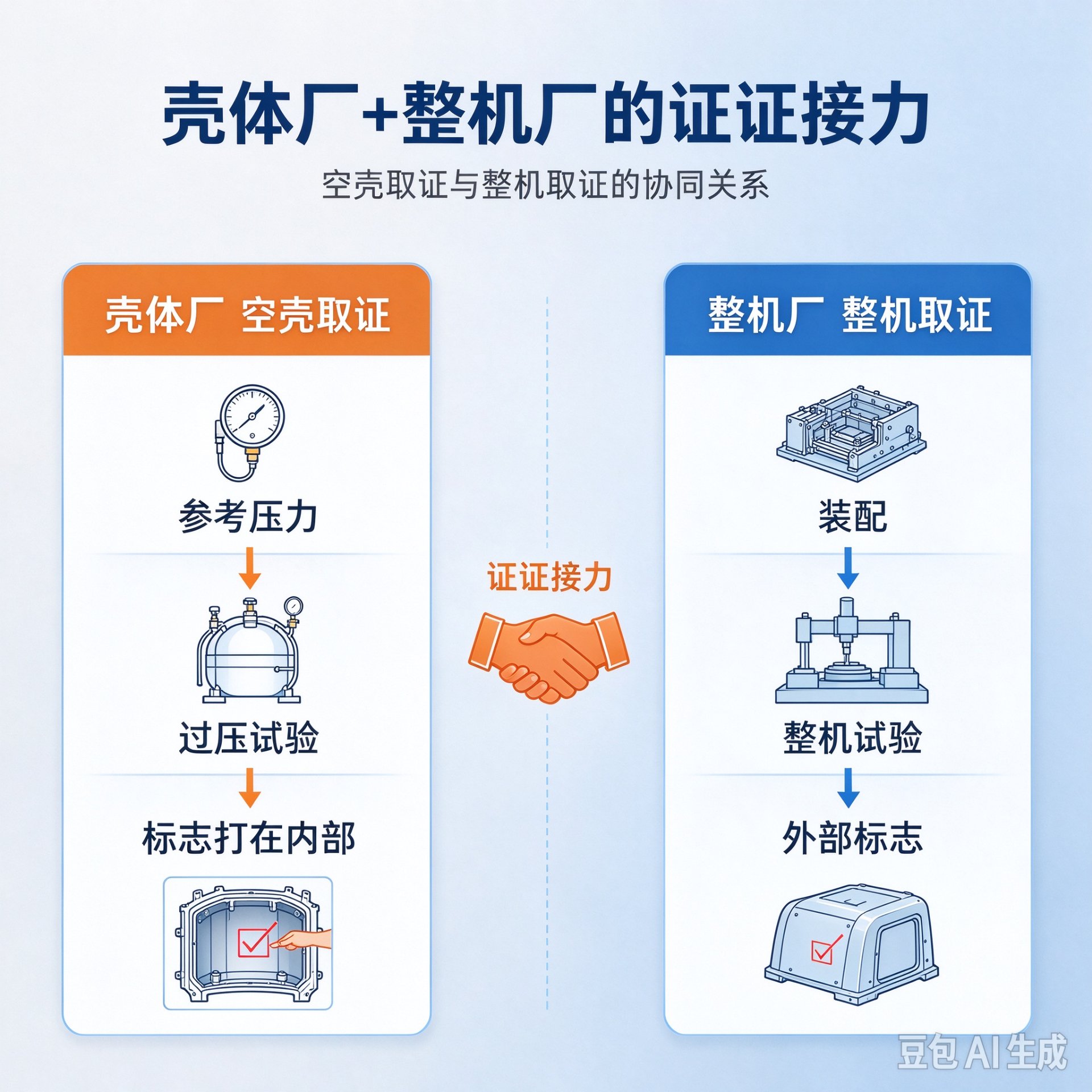 "壳体厂 + 整机厂"的证证接力