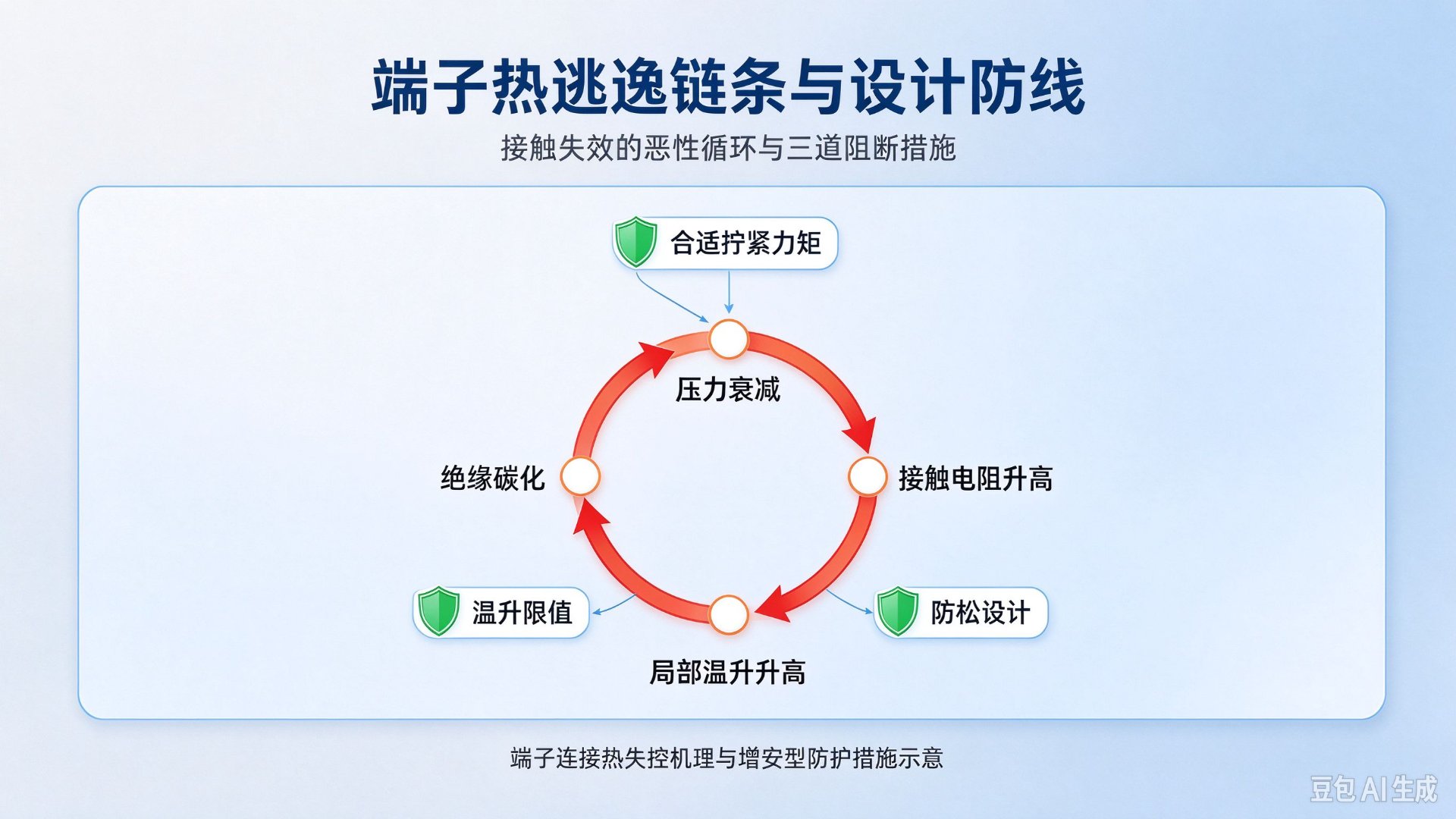 端子"热逃逸"链条与设计防线
