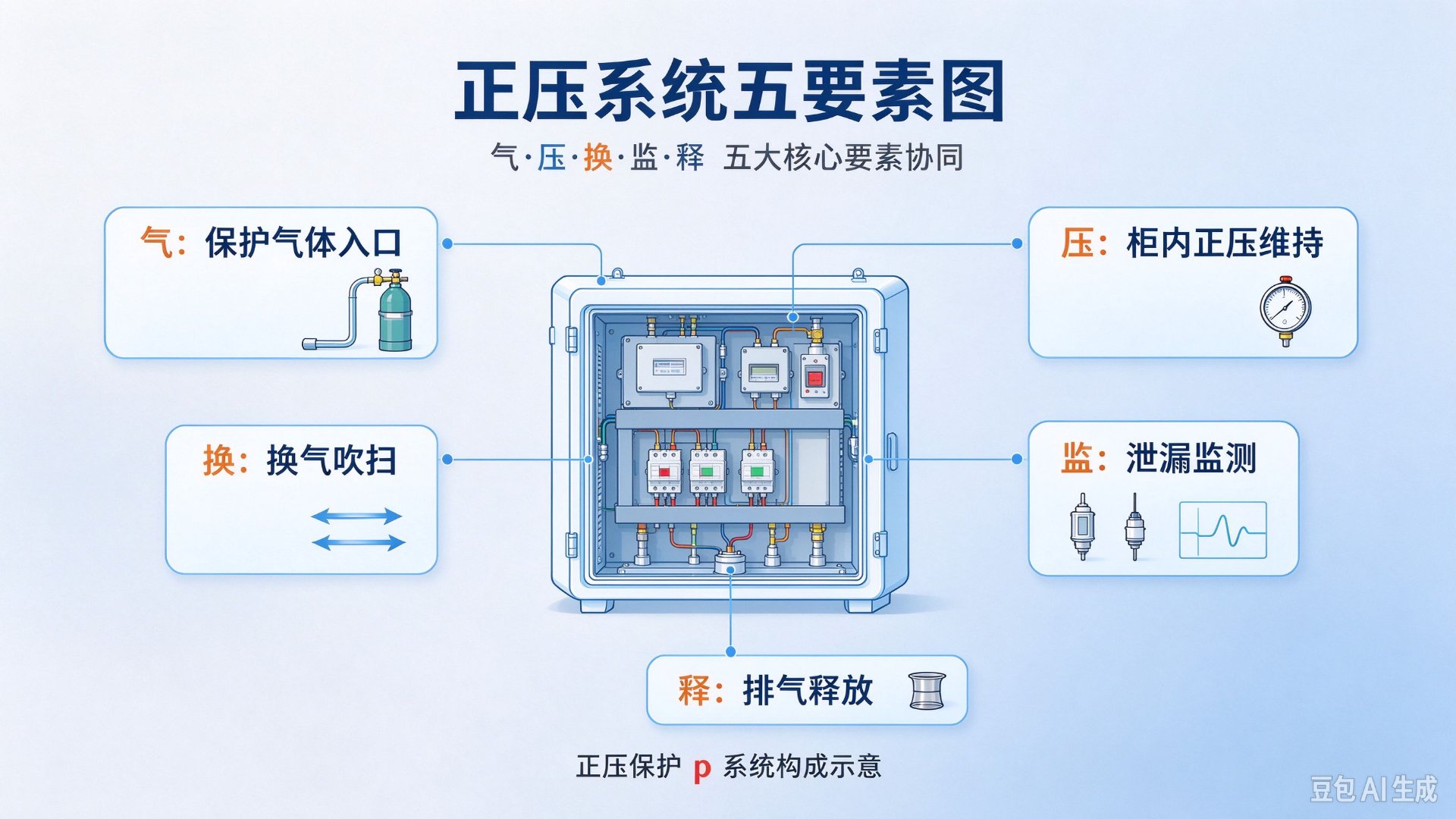 正压系统五要素图